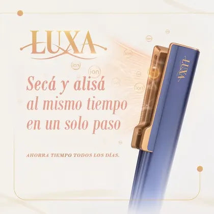 Luxa: secá y alisá al mismo tiempo en un solo paso